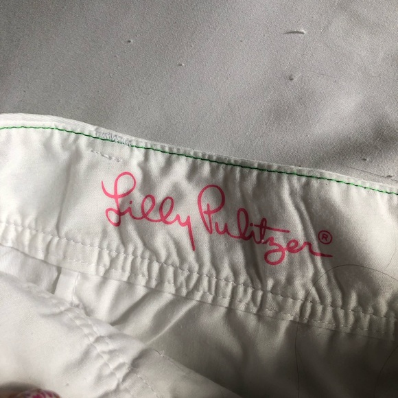 Lilly Pulitzer | 0 | White Callahan Shorts - Picture 4 of 5